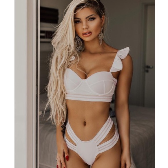 Push/up Bikini w/ removable strap - top & bottom - Picture 3 of 12